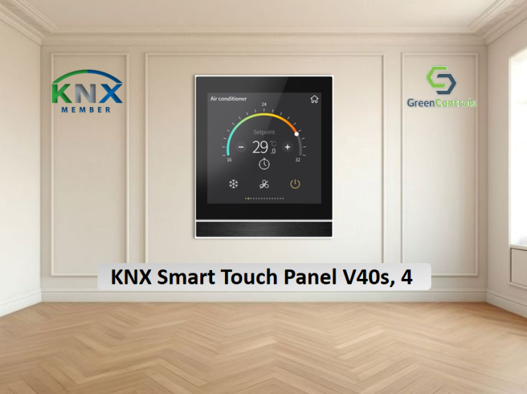 KNX Smart Touch Panel V40s - Green Controls